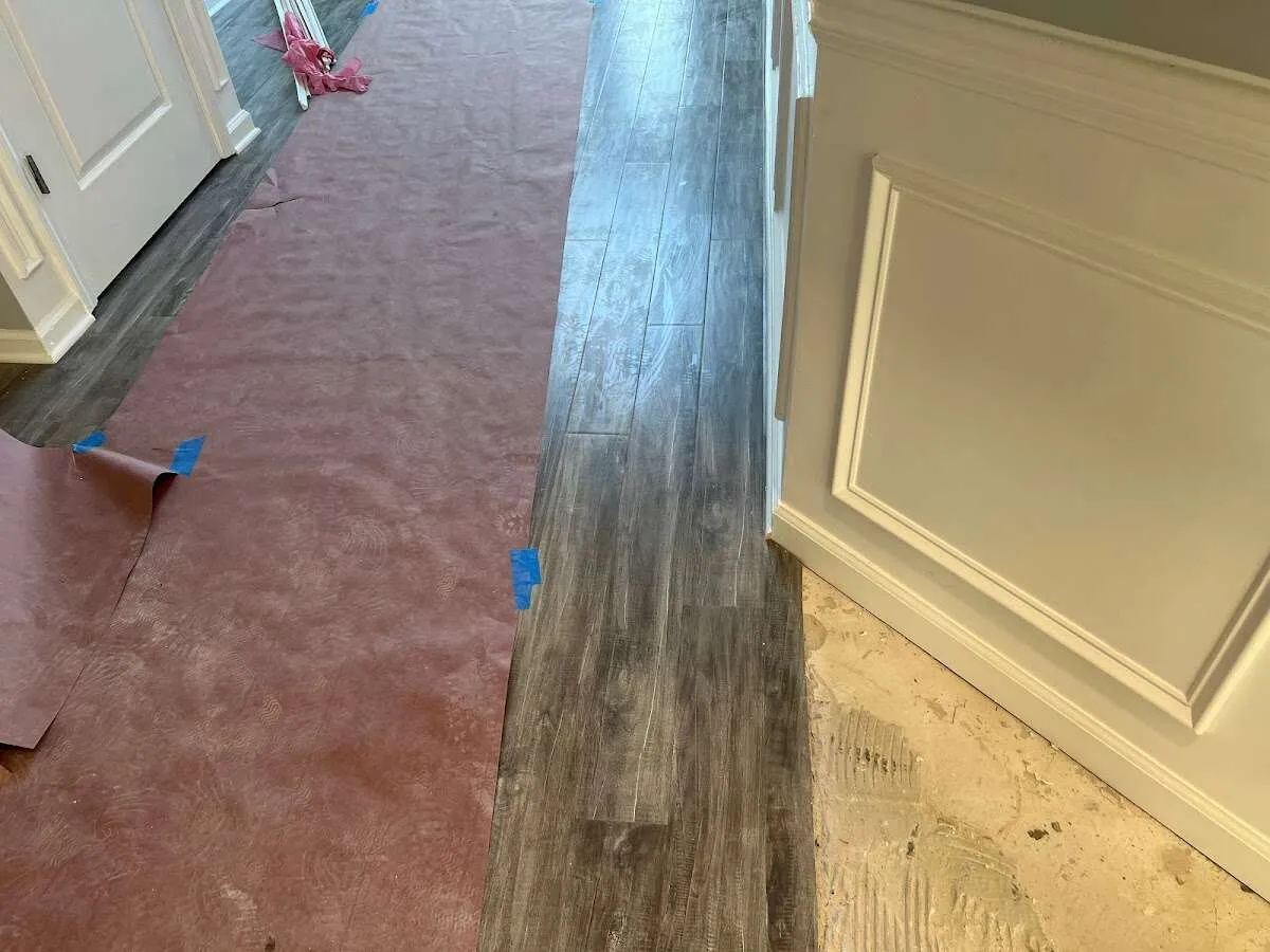 Completed marble shower restoration in Fort Valley